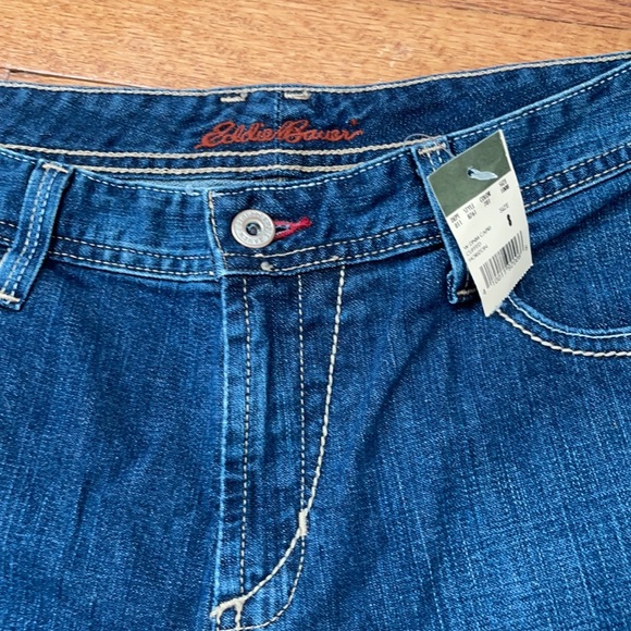 Eddie Bauer Denim Crop Pants NWT - Picture 14 of 15